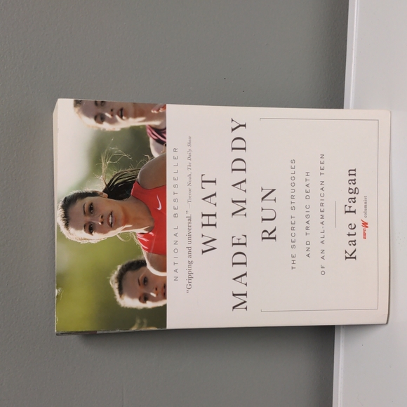 Other - 3/$25 What Made Maddy Run Hard Cover Book